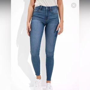 American Eagle Ne(x)t Level Skinny Jean Jegging Size 4 Long
